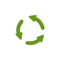 Green color icon for renewals