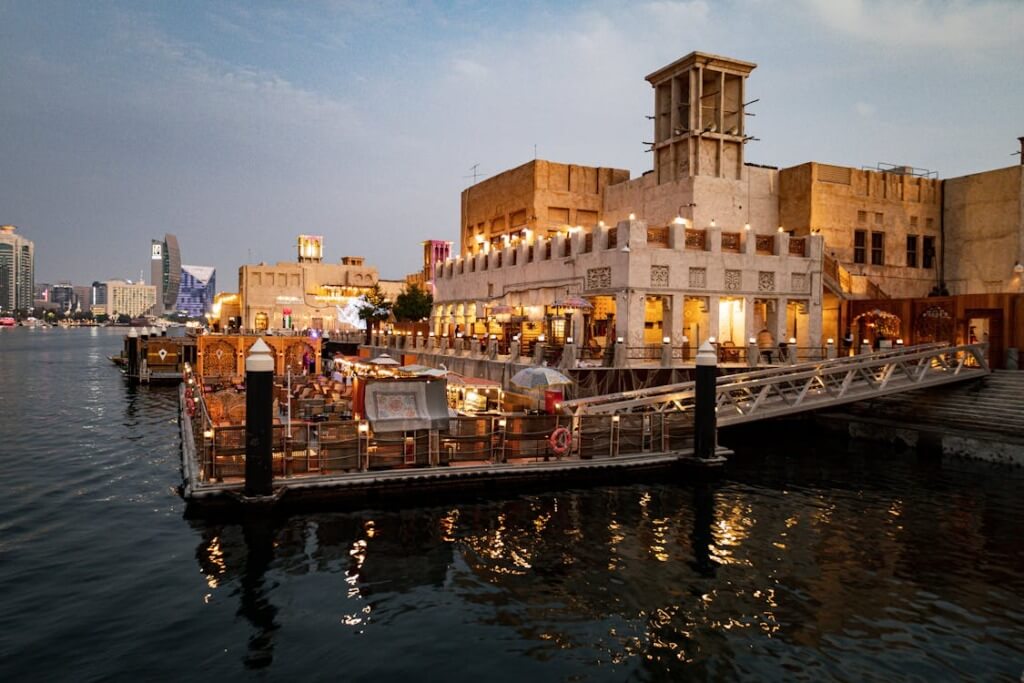 Restaurant in old-city Dubai