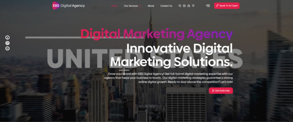EBS Digital Agency, a Digital Marketing Agency in Dubai.