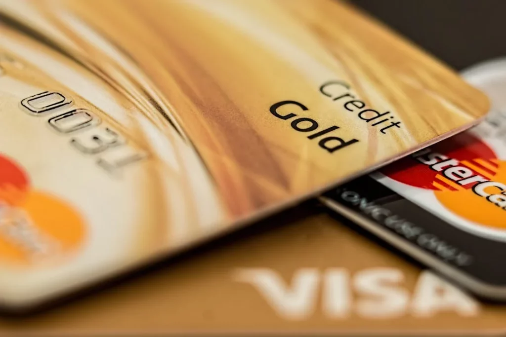 Bank account card in Dubai